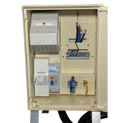 Pack complet coffret de chantier  3/6/9kw  Monophasé 1 Bornier