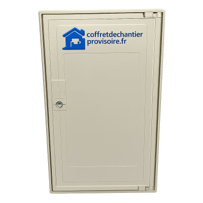 Coffret de chantier seul 12kW Monophasé 1 Bornier