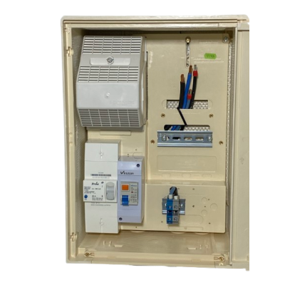 Coffret de chantier seul 12kw Monophasé 1 bornier